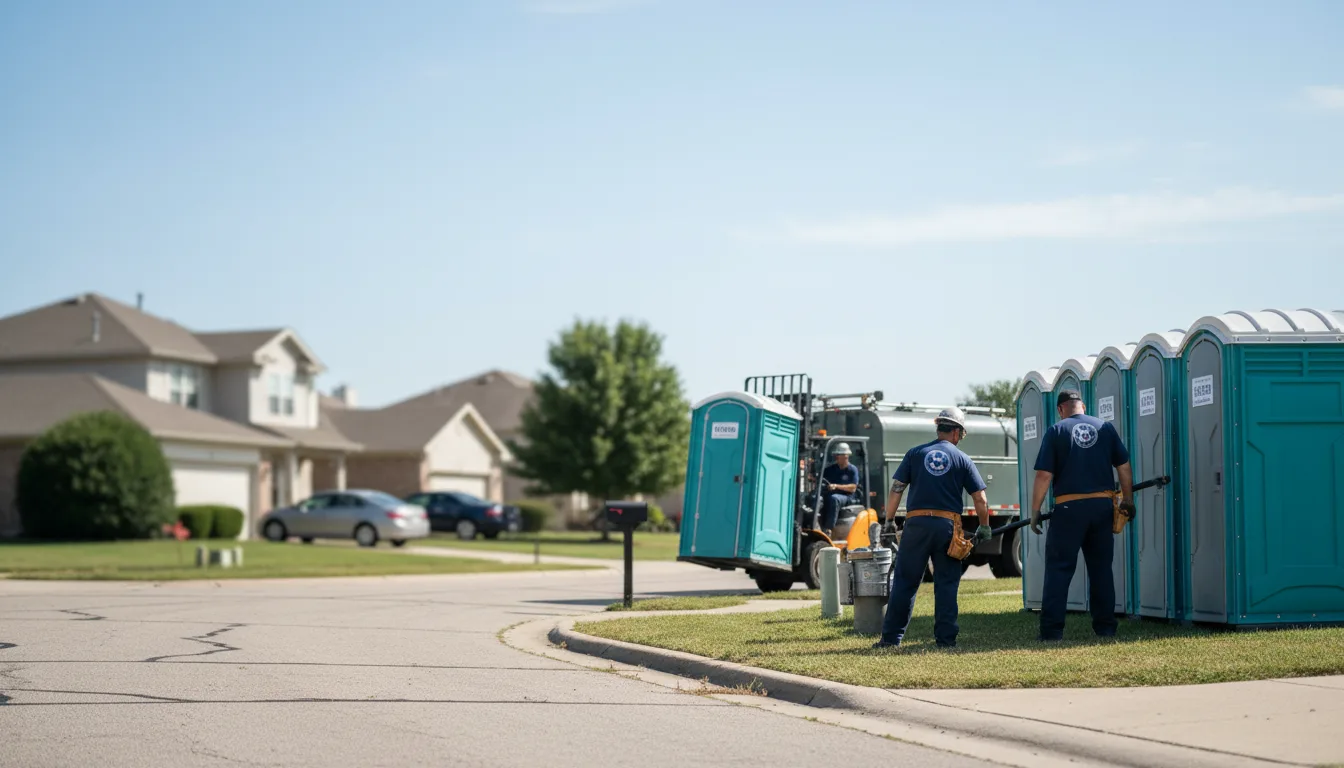 Porta Potty Rental in Deshler, NE near me